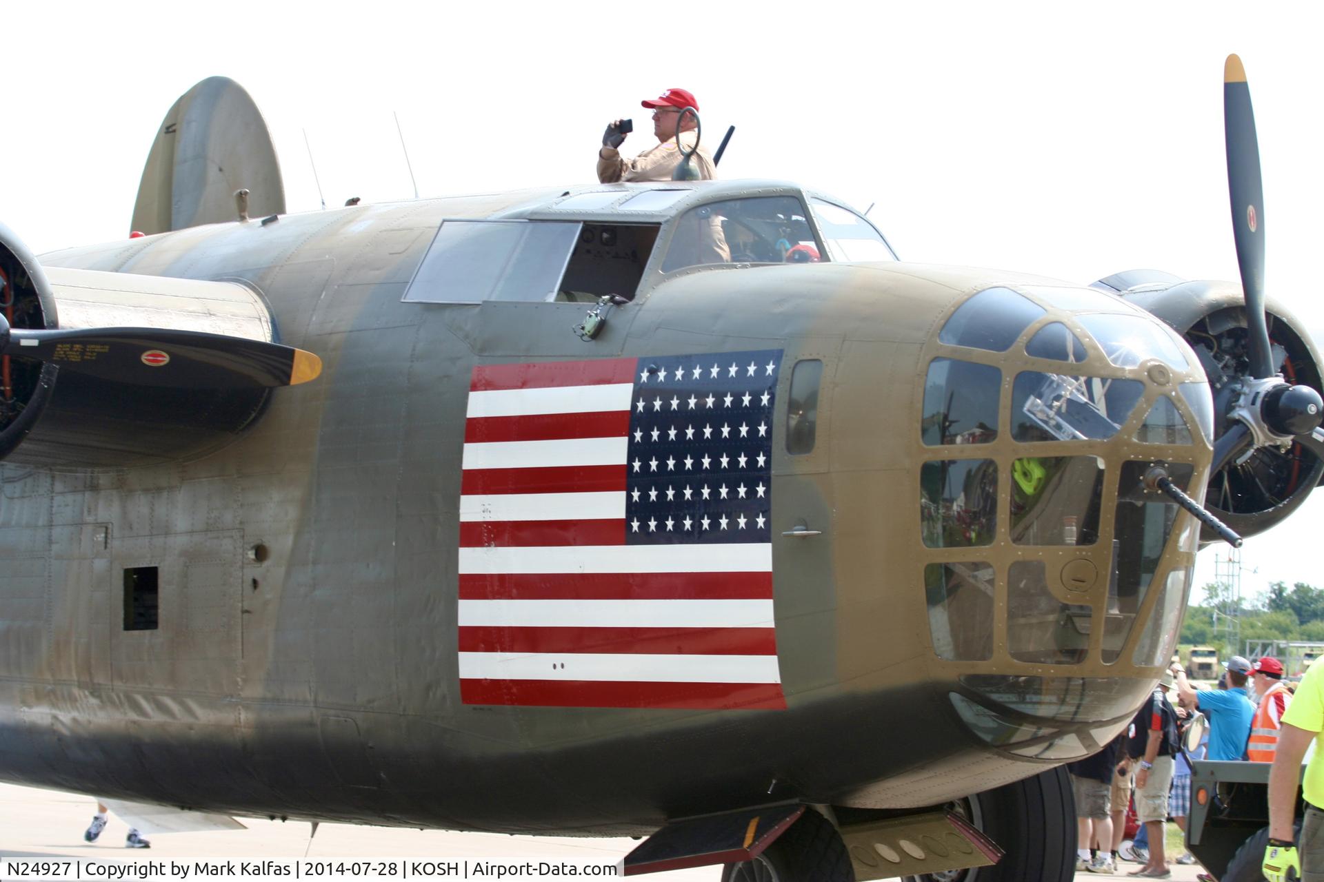 N24927, 1940 Consolidated Vultee RLB30 (B-24) C/N 18, Commemorative Air Force, Consolidated B-24 (LB-30) Liberator, N24927 at OSH