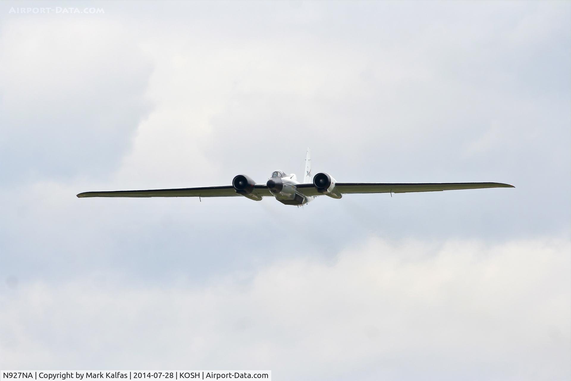 N927NA, 1963 Martin WB-57F Canberra C/N Not found (63-13295), Martin WB-57F Canberra at OSH