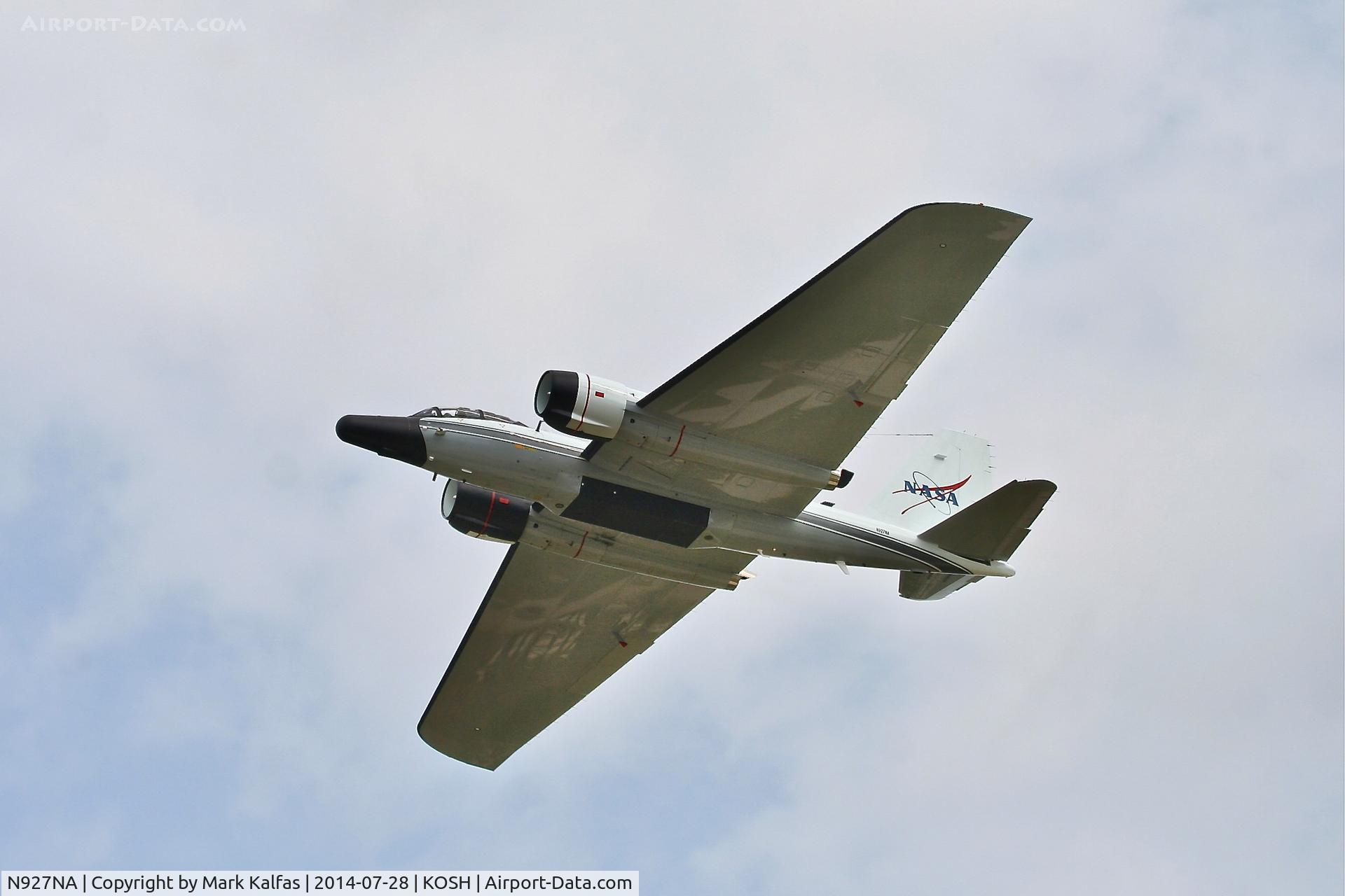 N927NA, 1963 Martin WB-57F Canberra C/N Not found (63-13295), Martin WB-57F Canberra at OSH