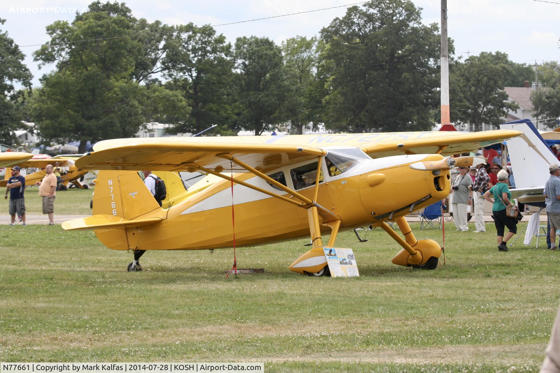 N77661, 1947 Fairchild 24R-46 C/N R46-361, 1947 Fairchild 24R-46 at Oshkosh