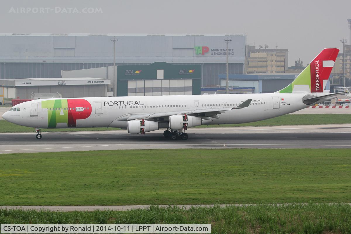 CS-TOA, 1994 Airbus A340-312 C/N 041, at lis
