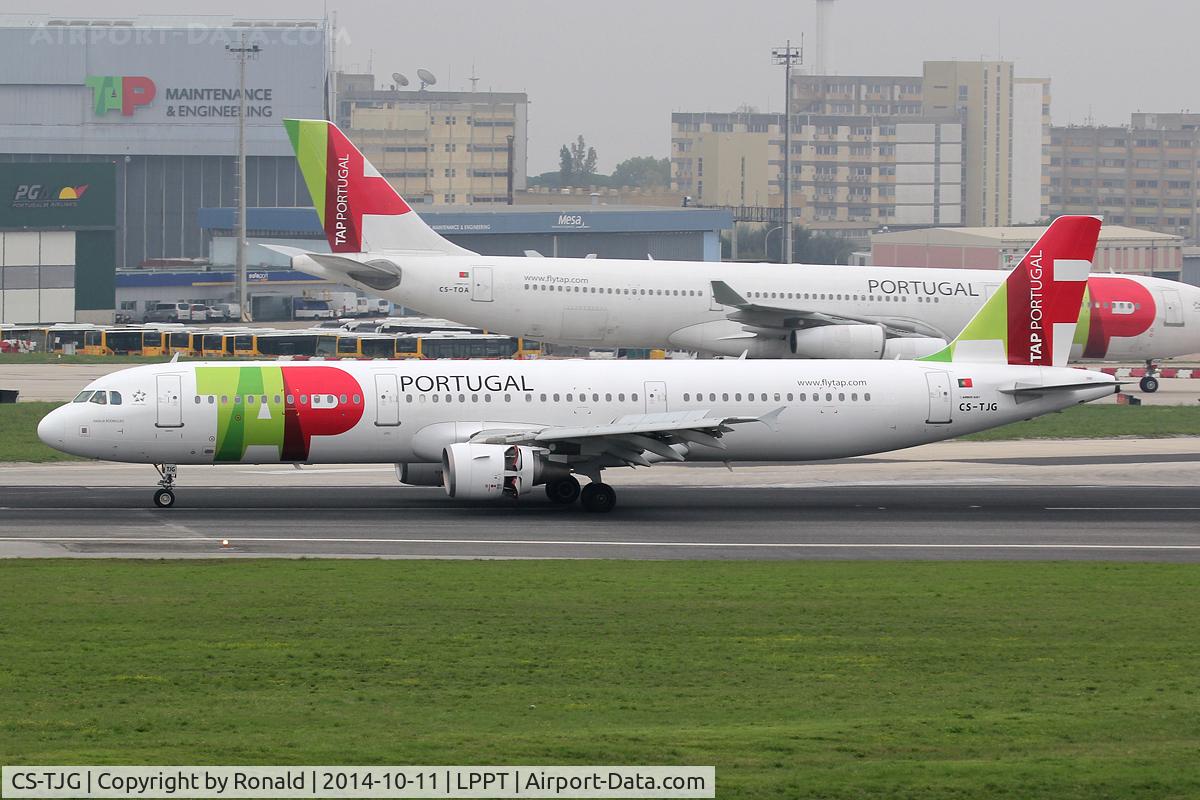 CS-TJG, 2002 Airbus A321-211 C/N 1713, at lis