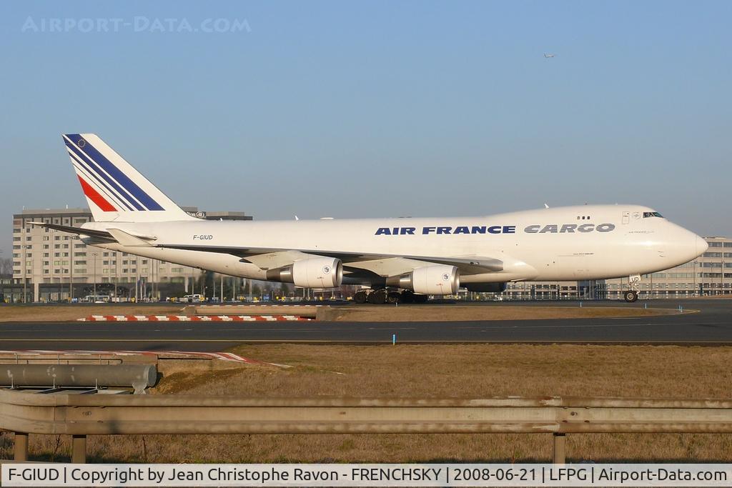 F-GIUD, 2004 Boeing 747-428F/ER/SCD C/N 32870, Air France Cargo