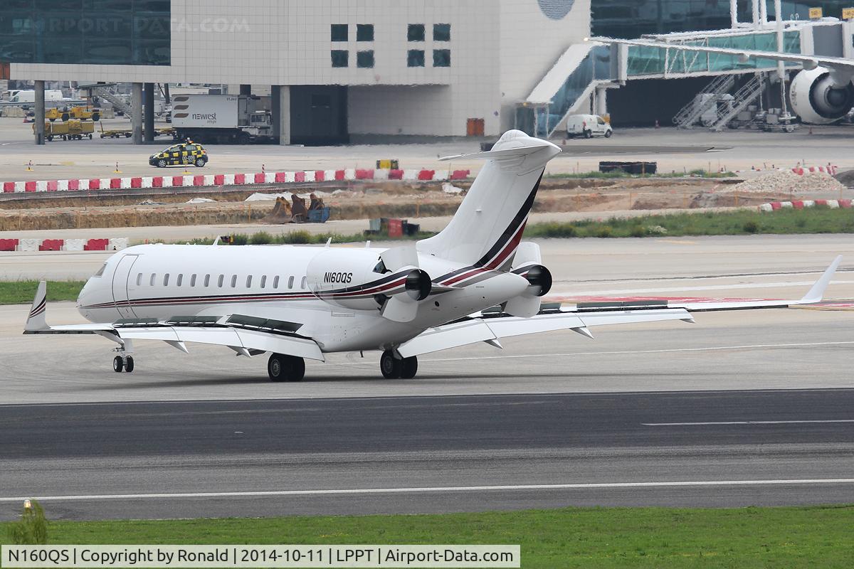 N160QS, 2012 Bombardier BD-700-1A10 Global 6000 C/N 9475, at lis