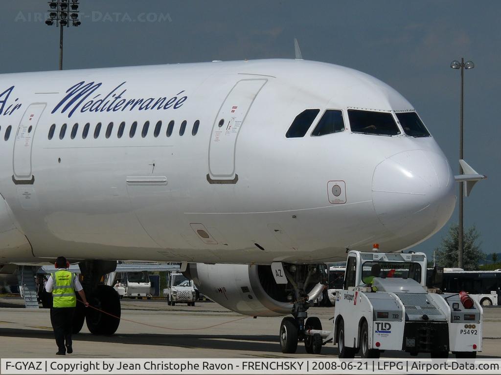 F-GYAZ, 1994 Airbus A321-111 C/N 519, CDG Terminal T3