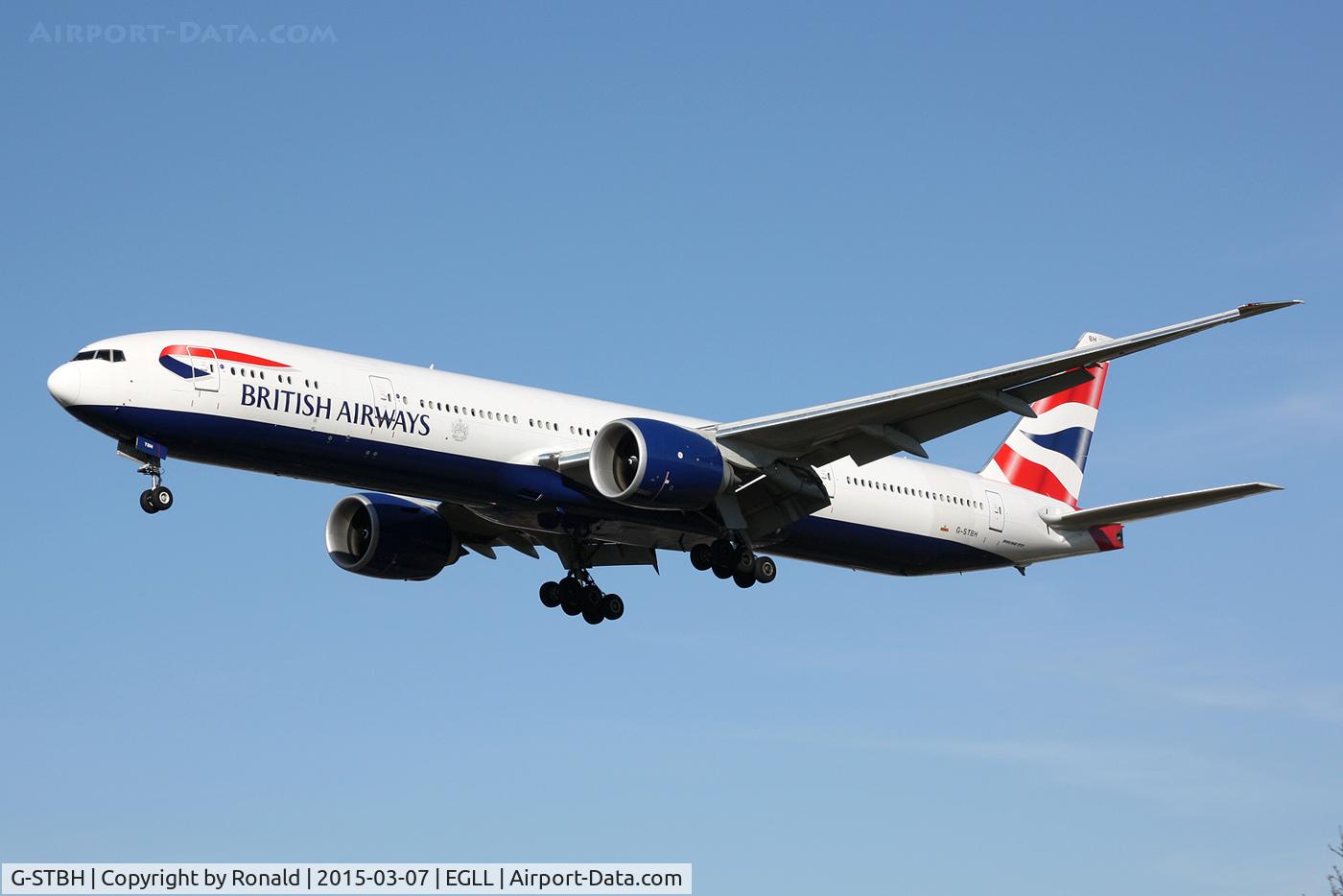 G-STBH, 2013 Boeing 777-336/ER C/N 38431, at lhr