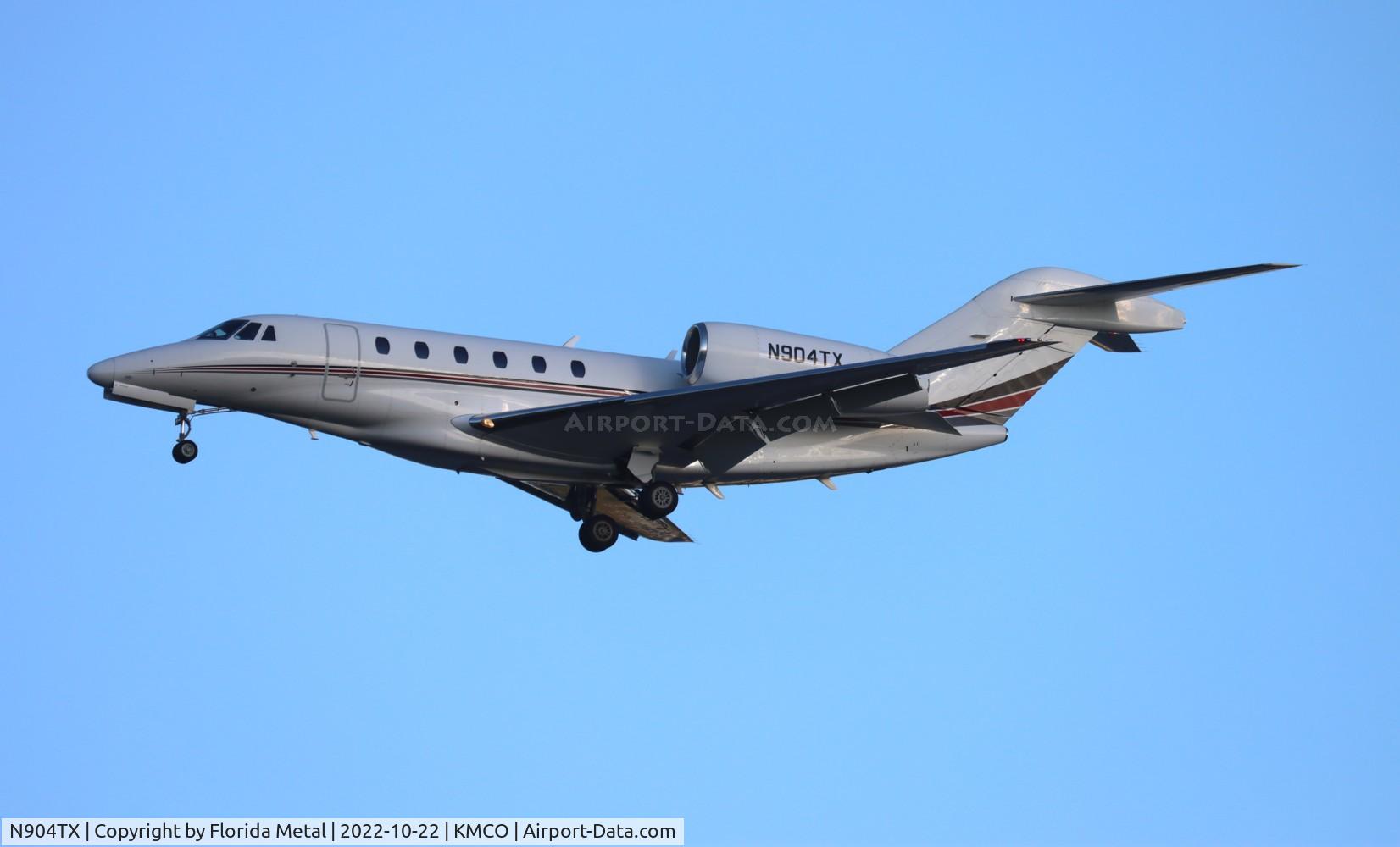 N904TX, 2003 Cessna 750 Citation X Citation X C/N 750-0210, MCO 2022