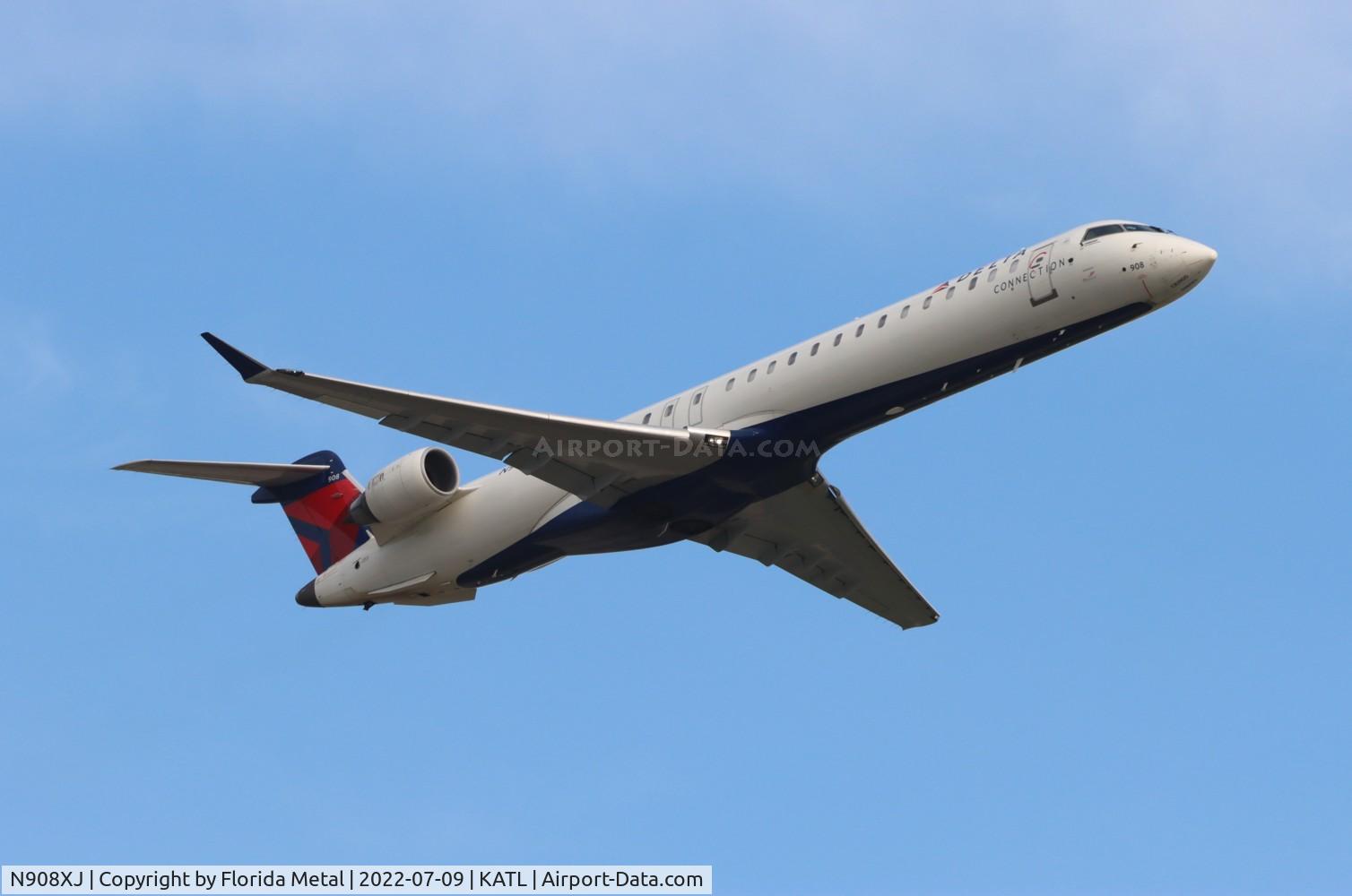 N908XJ, 2007 Bombardier CRJ-900ER (CL-600-2D24) C/N 15140, ATL 2022