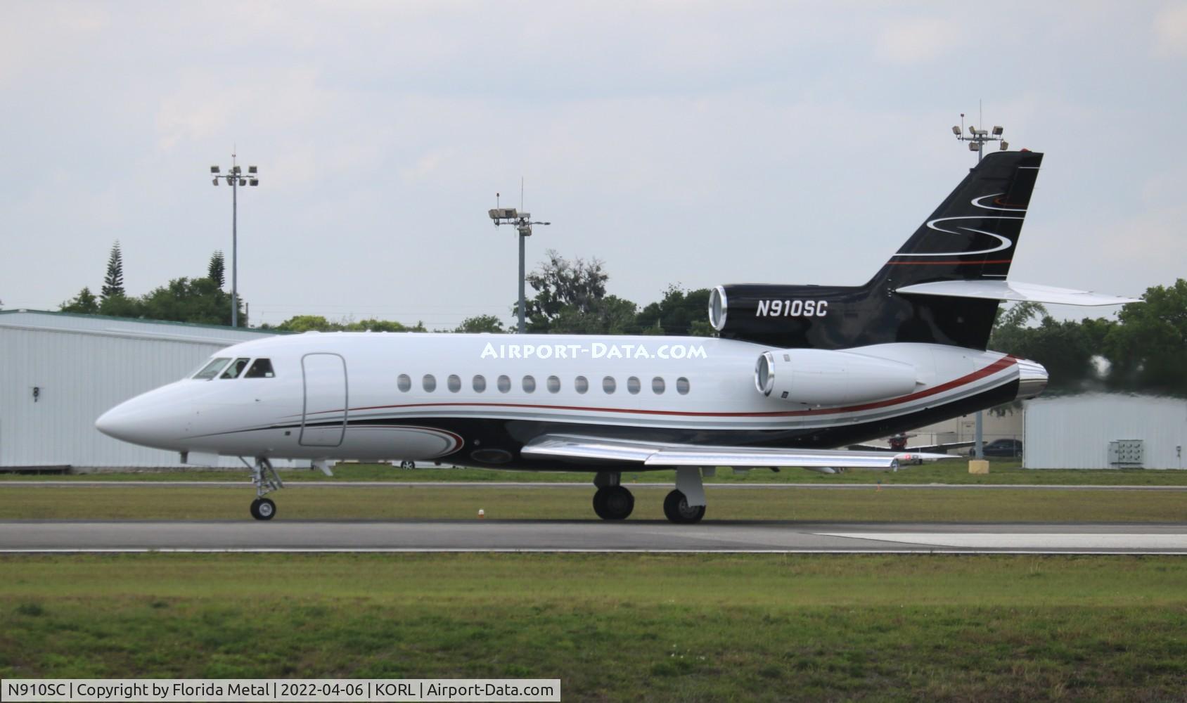 N910SC, 1994 Dassault Falcon 900B C/N 144, ORL 2022