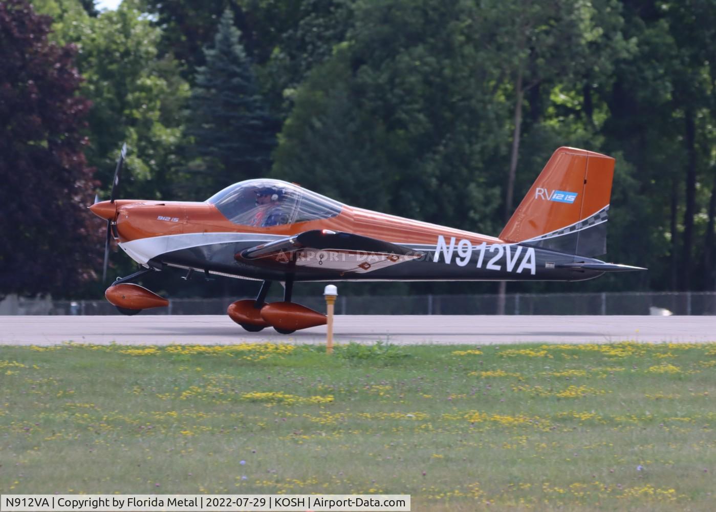 N912VA, 2018 Vans RV-12 C/N 12003, OSH 2022