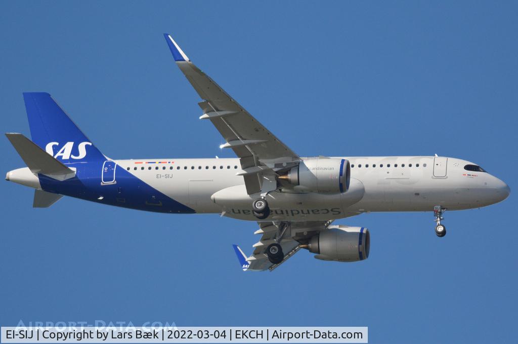 EI-SIJ, 2022 Airbus A320-251N C/N 10752, RWY04L from Kongelundsfortet