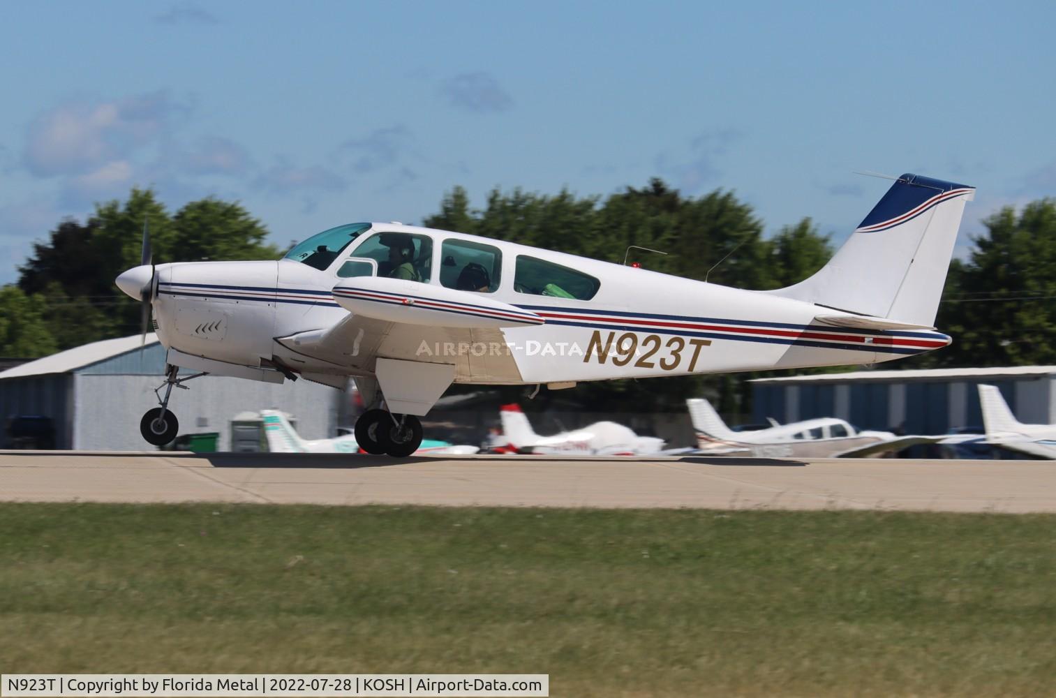 N923T, 1960 Beech 35-33 Debonair C/N CD-128, OSH 2022