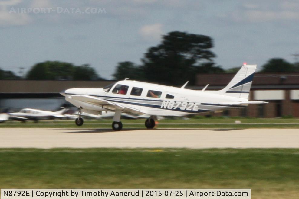 N8792E, 1976 Piper PA-32R-300 Cherokee Lance C/N 32R-7680178, 1976 Piper PA-32R-300, c/n: 32R-7680178, AirVenture 2015