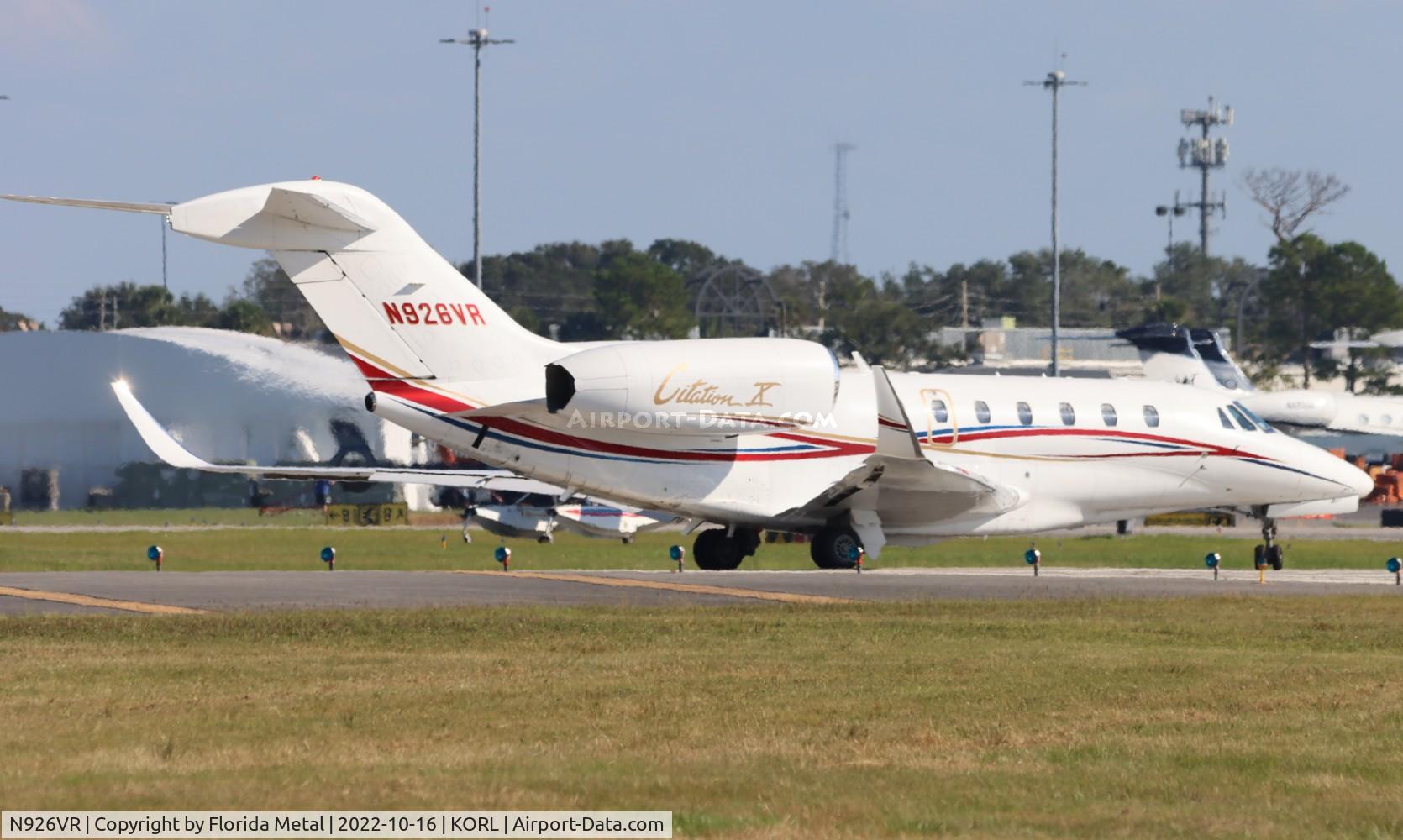 N926VR, 1997 Cessna 750 Citation X C/N 750-0026, NBAA 2022