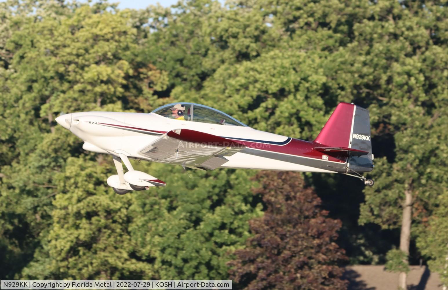 N929KK, 2002 Vans RV-4 C/N 1195, OSH 2022