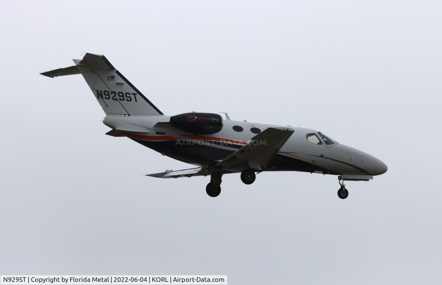 N929ST, 2010 Cessna 510 Citation Mustang Citation Mustang C/N 510-0352, Special Olympics 2022