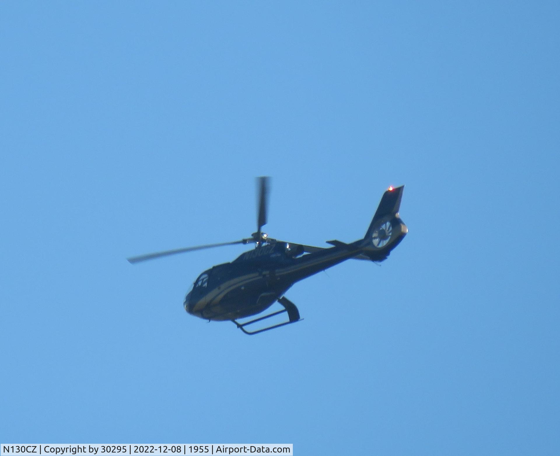 N130CZ, 2006 Airbus Helicopters EC-130B-4 C/N 4060, Turning Southeast