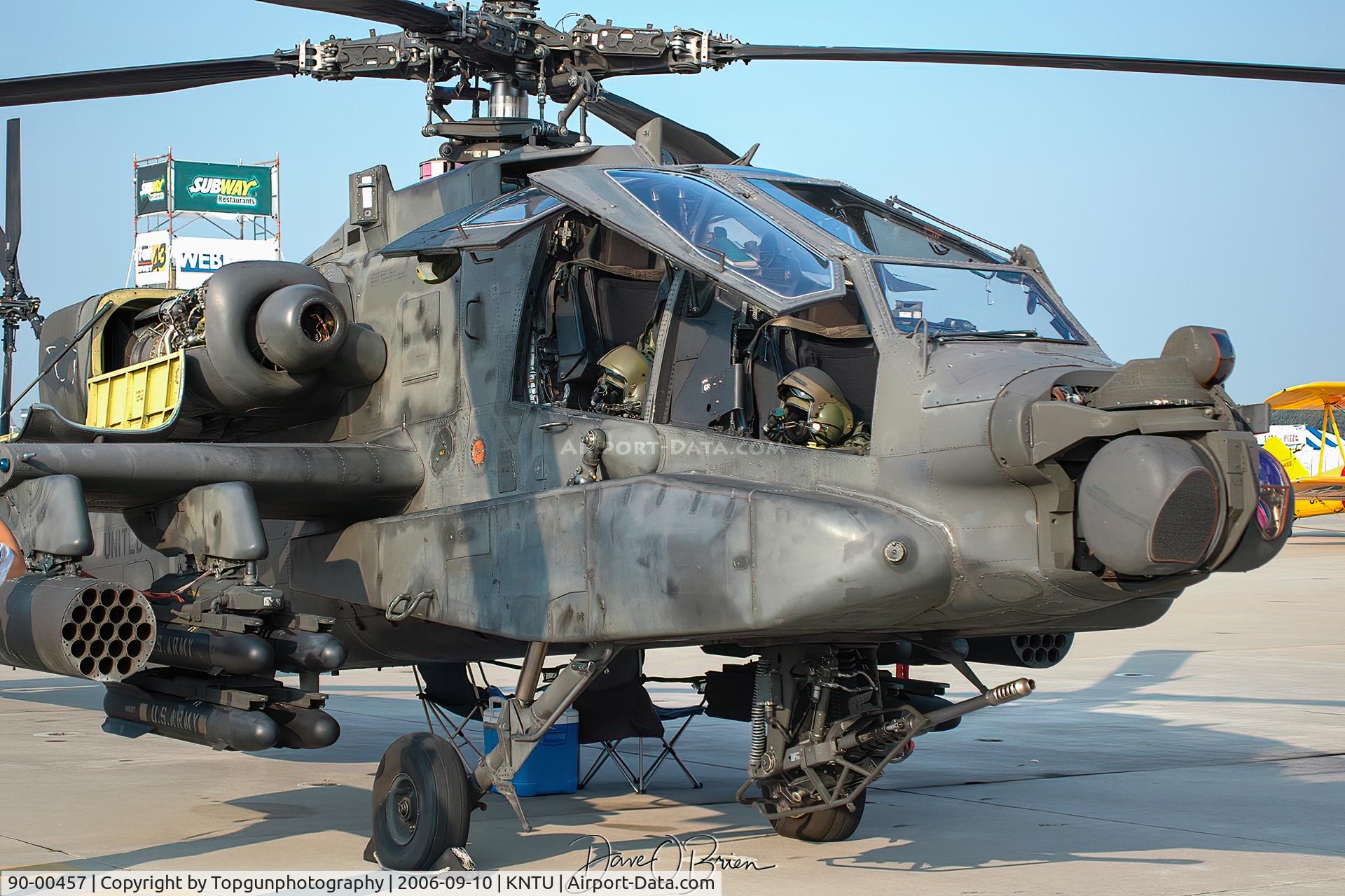 90-00457, 1991 McDonnell Douglas AH-64A Apache C/N PV784, Apache Gunship
