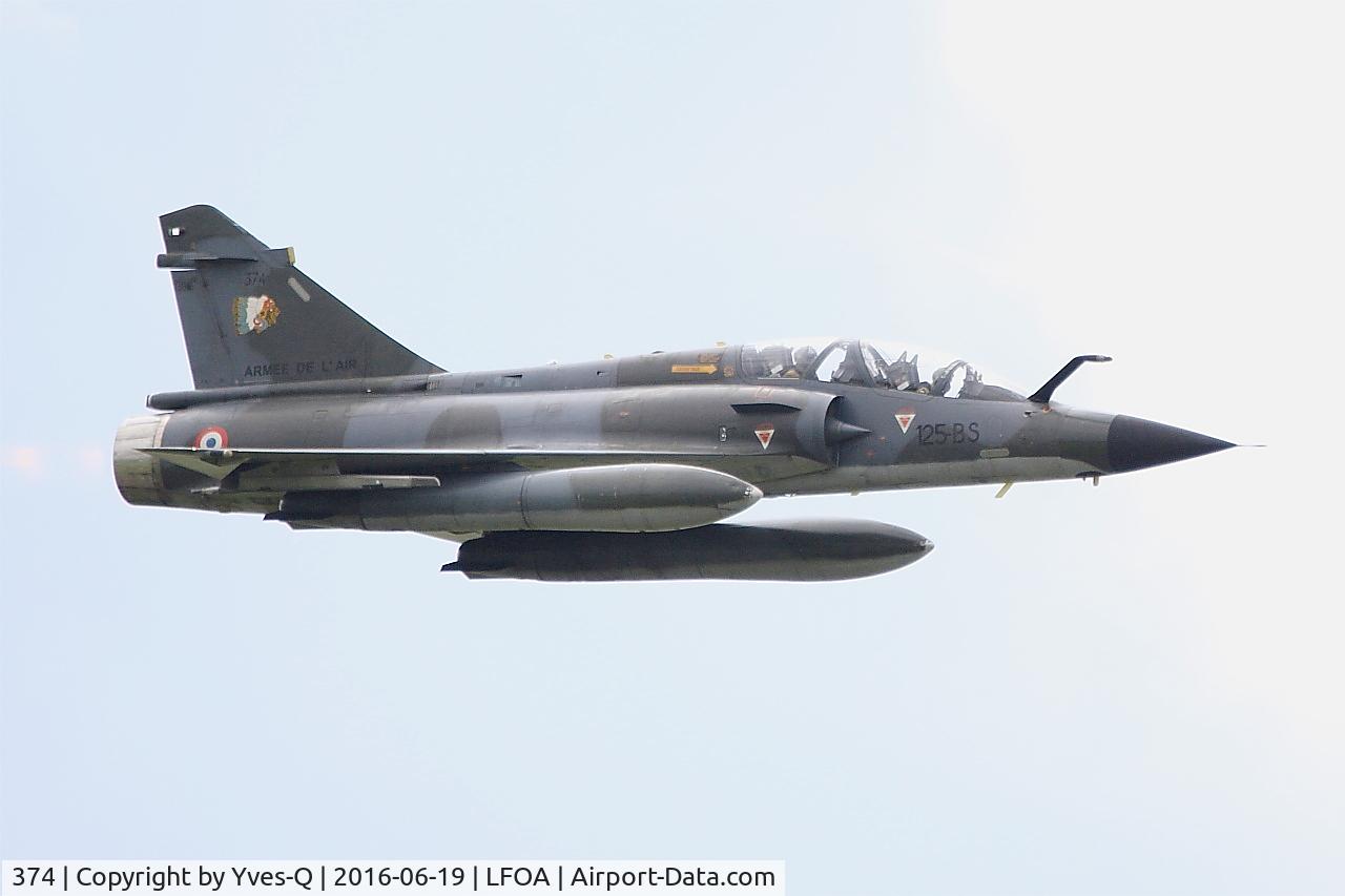 374, Dassault Mirage 2000N C/N not found 374, Dassault Mirage 2000N, Ramex Delta Tactical display, Avord Air Base 702 (LFOA) Open day 2016