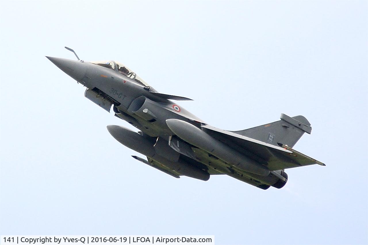 141, Dassault Rafale C C/N 141, Dassault Rafale C, Take off, Avord Air Base 702 (LFOA) Open day 2016