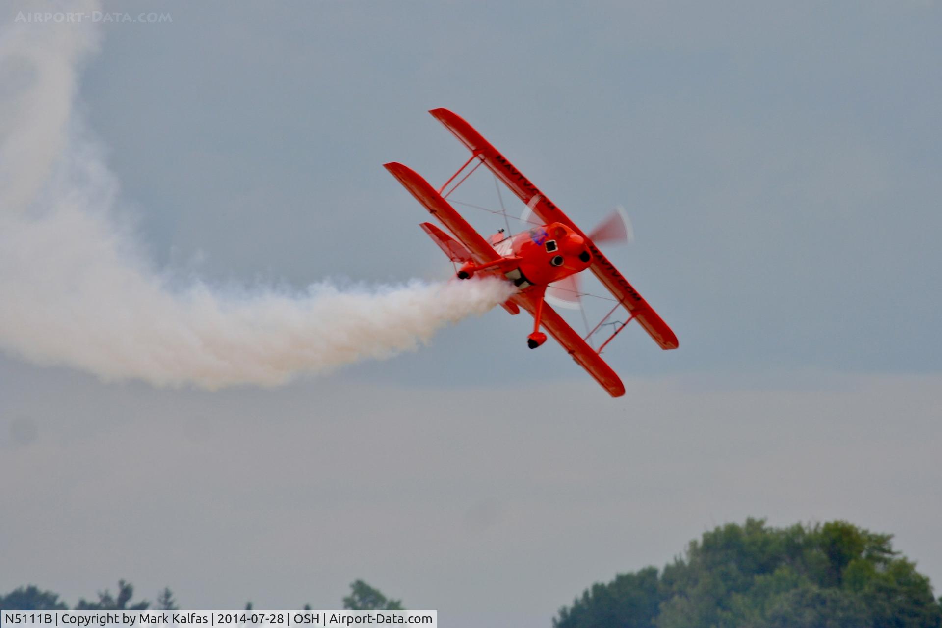 N5111B, 1998 Pitts S-1-11B Super Stinker C/N 4003, Lucas Oil Pitts S-1-11B, N5111B at OSH