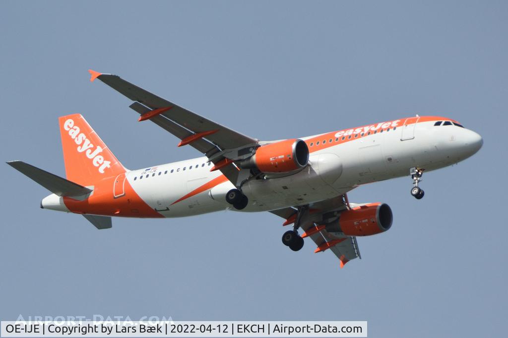 OE-IJE, 2011 Airbus A320-214 C/N 4636, RWY04L from Kongelundsfortet