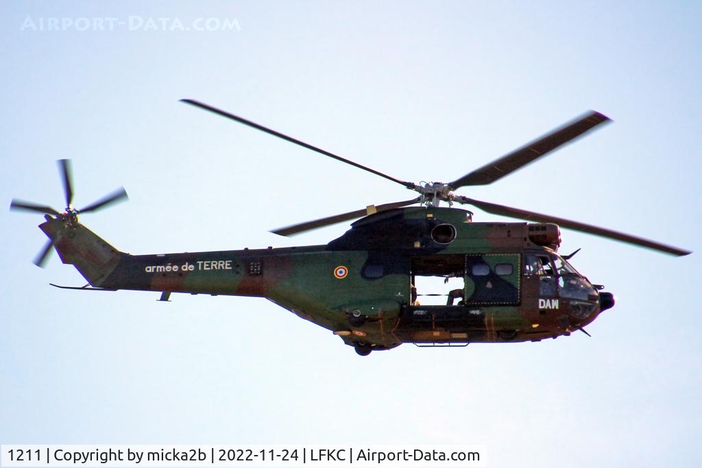 1211, Aérospatiale SA-330B Puma C/N 1211, In flight