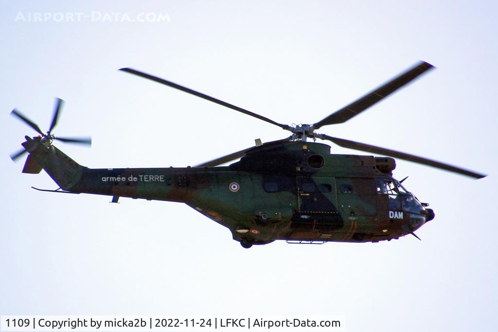 1109, Aérospatiale SA-330B Puma C/N 1109, In flight