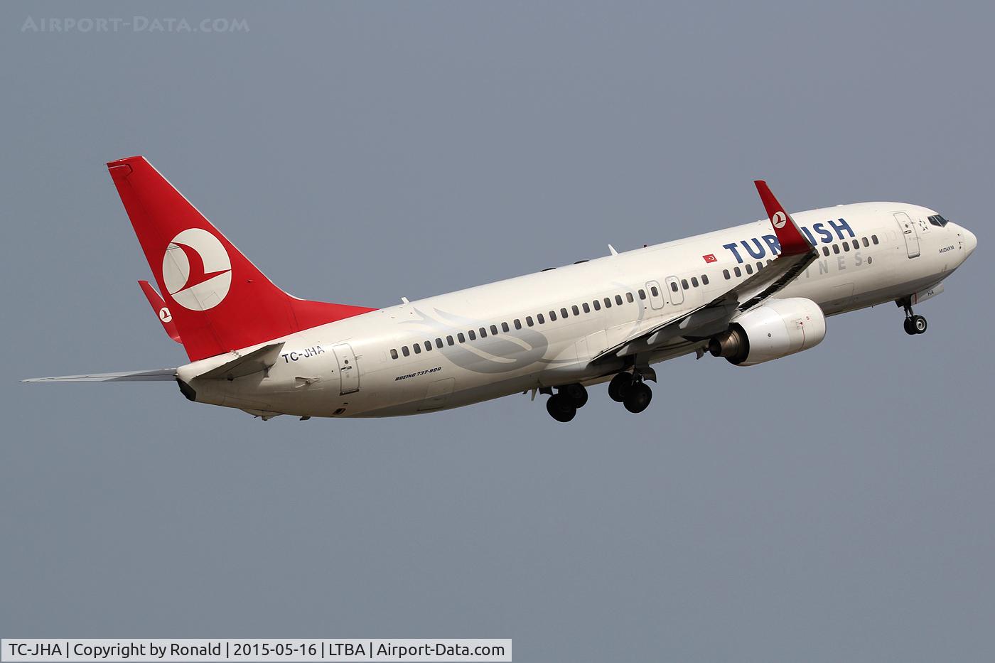 TC-JHA, 2008 Boeing 737-8F2 C/N 35740, at ist