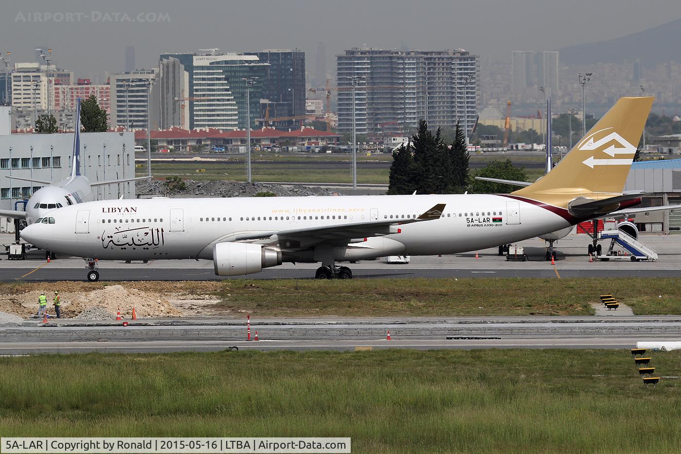 5A-LAR, 2013 Airbus A330-202 C/N 1412, at ist