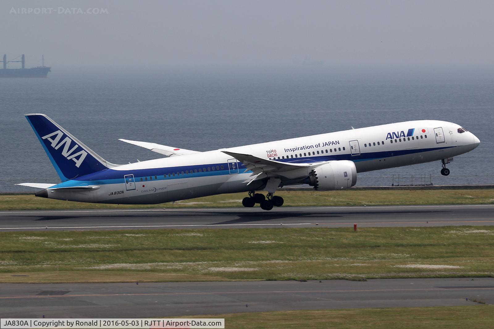 JA830A, 2014 Boeing 787-9 Dreamliner Dreamliner C/N 34522, at hnd