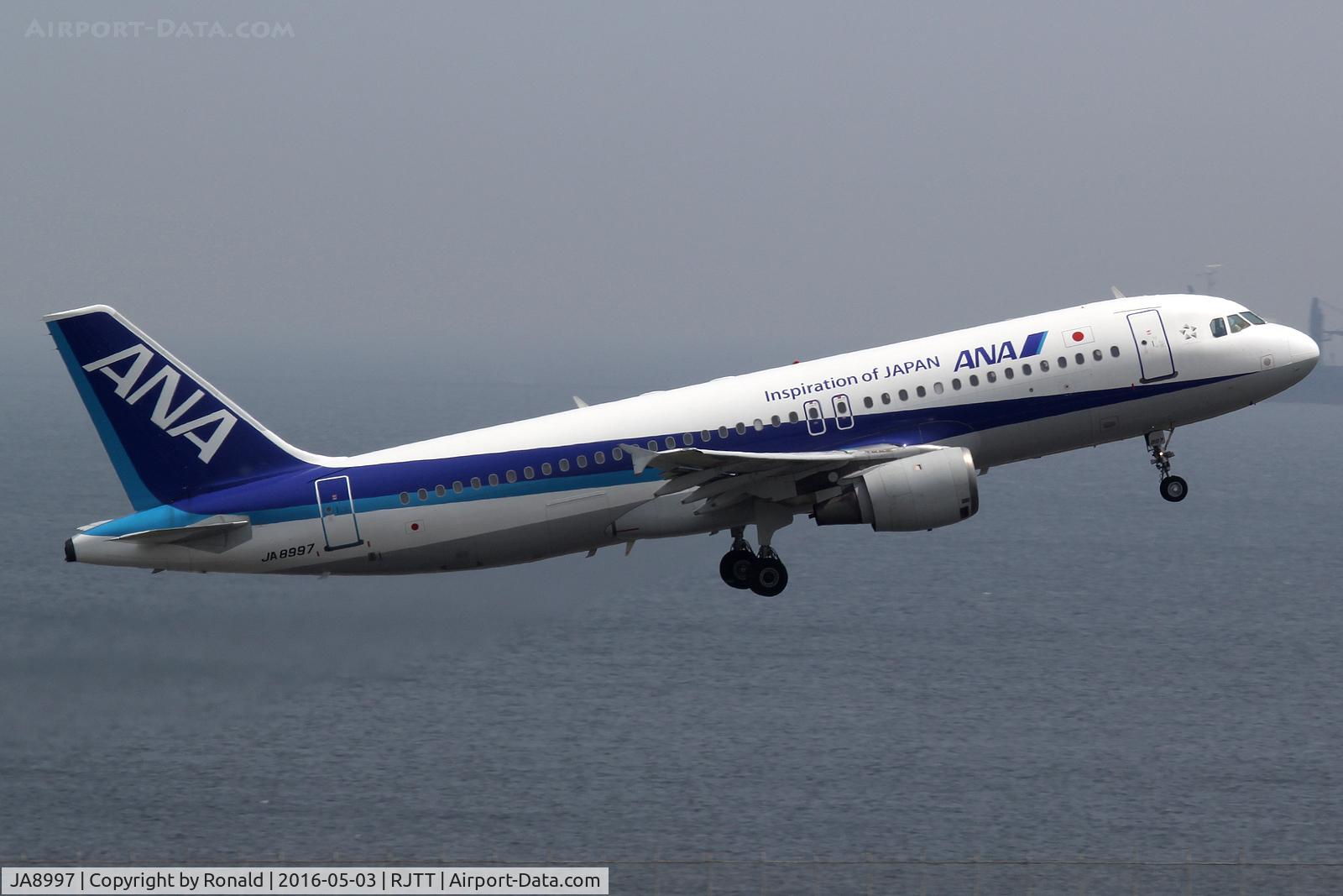 JA8997, Airbus A320-211 C/N 658, at hnd