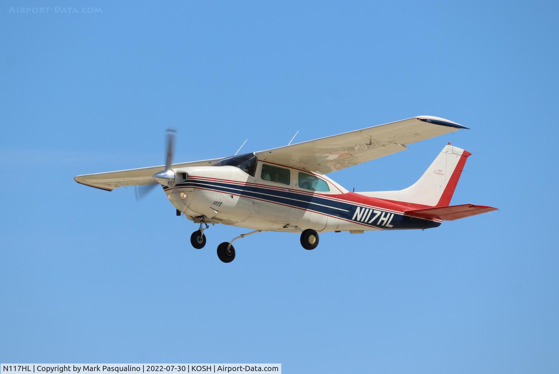 N117HL, 1976 Cessna T210M Turbo Centurion C/N 21061649, Cessna T210M