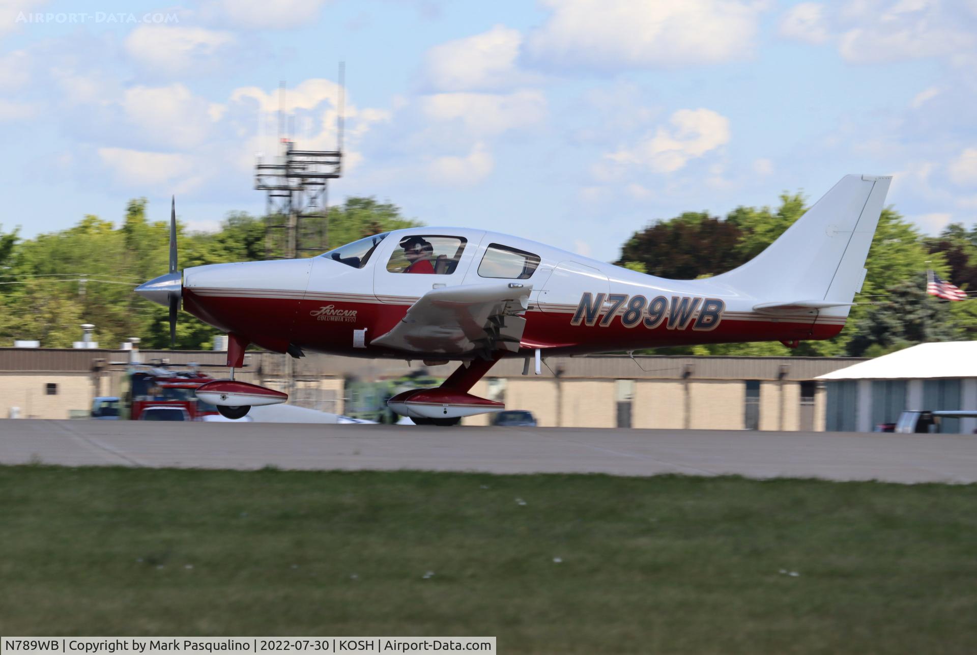 N789WB, 2001 Lancair LC-40-550FG C/N 40029, Lancair LC-40-550FG