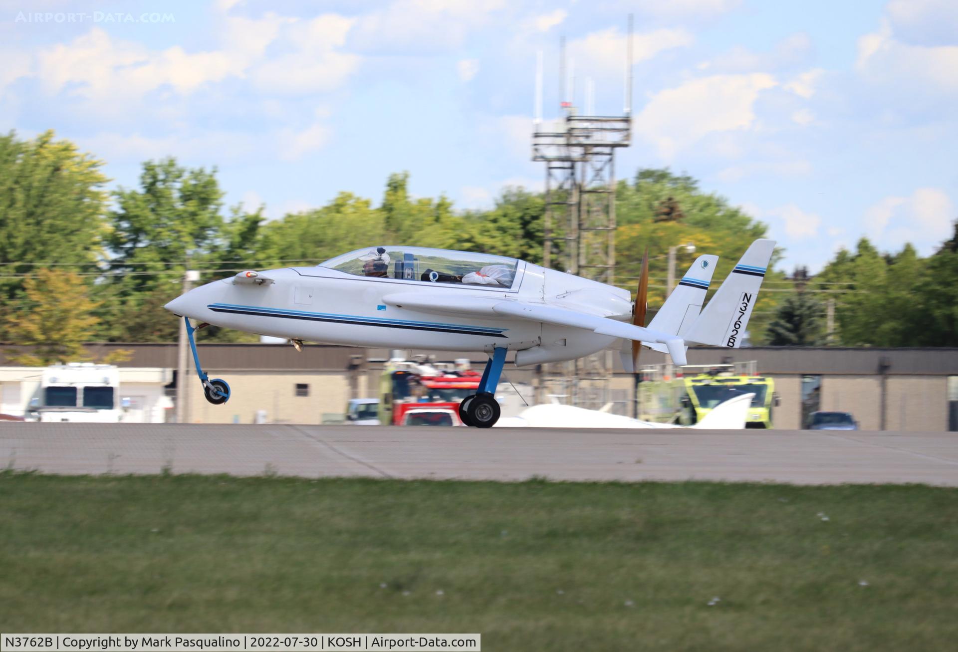 N3762B, 1980 Rutan VariEze C/N 1249, Rutan VariEze