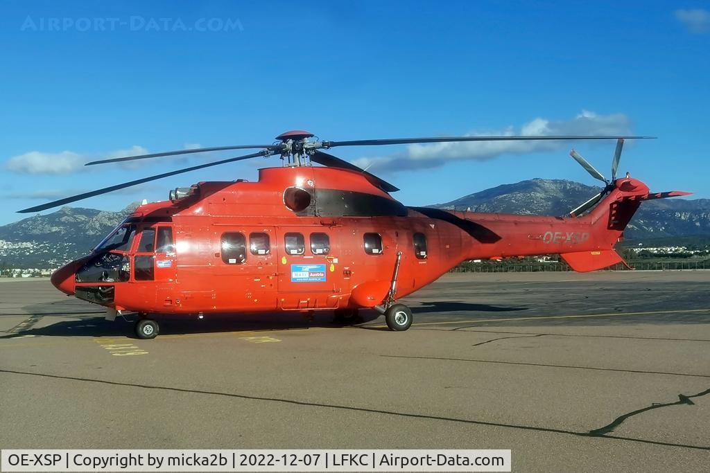 OE-XSP, 1994 Eurocopter AS 332L1 Super Puma C/N 2407, Parked