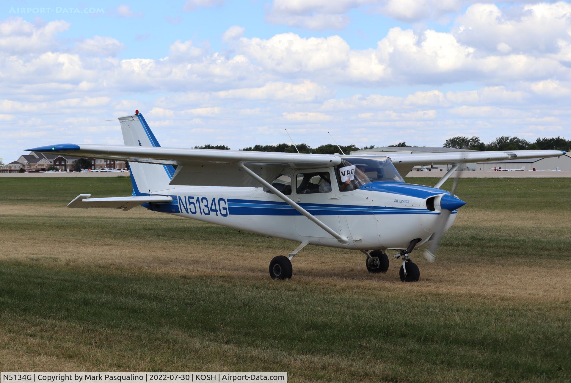 N5134G, 1969 Cessna 172K Skyhawk C/N 17258448, Cessna 172K