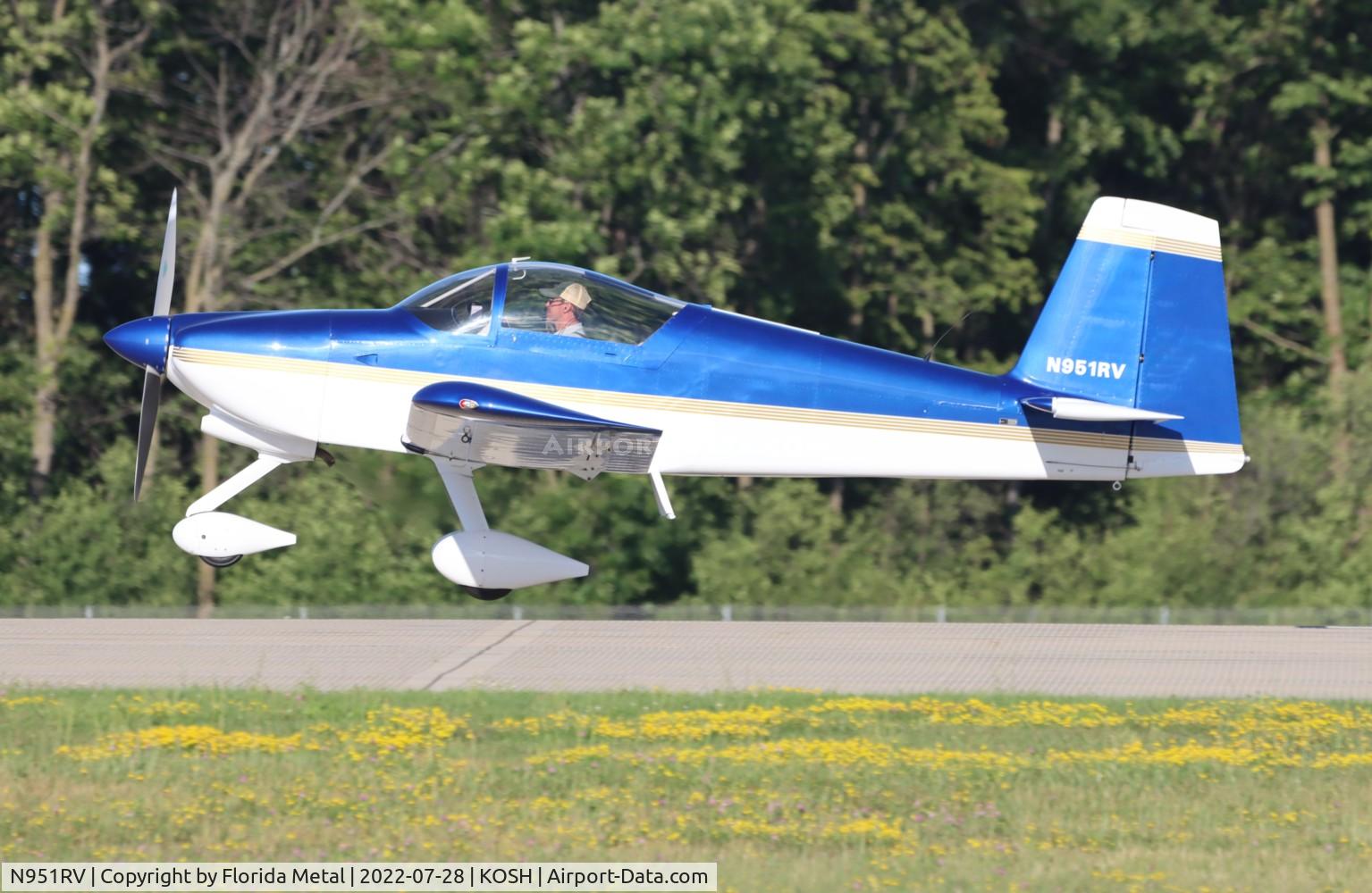 N951RV, 2009 Vans RV-9A C/N 90337, OSH 2022