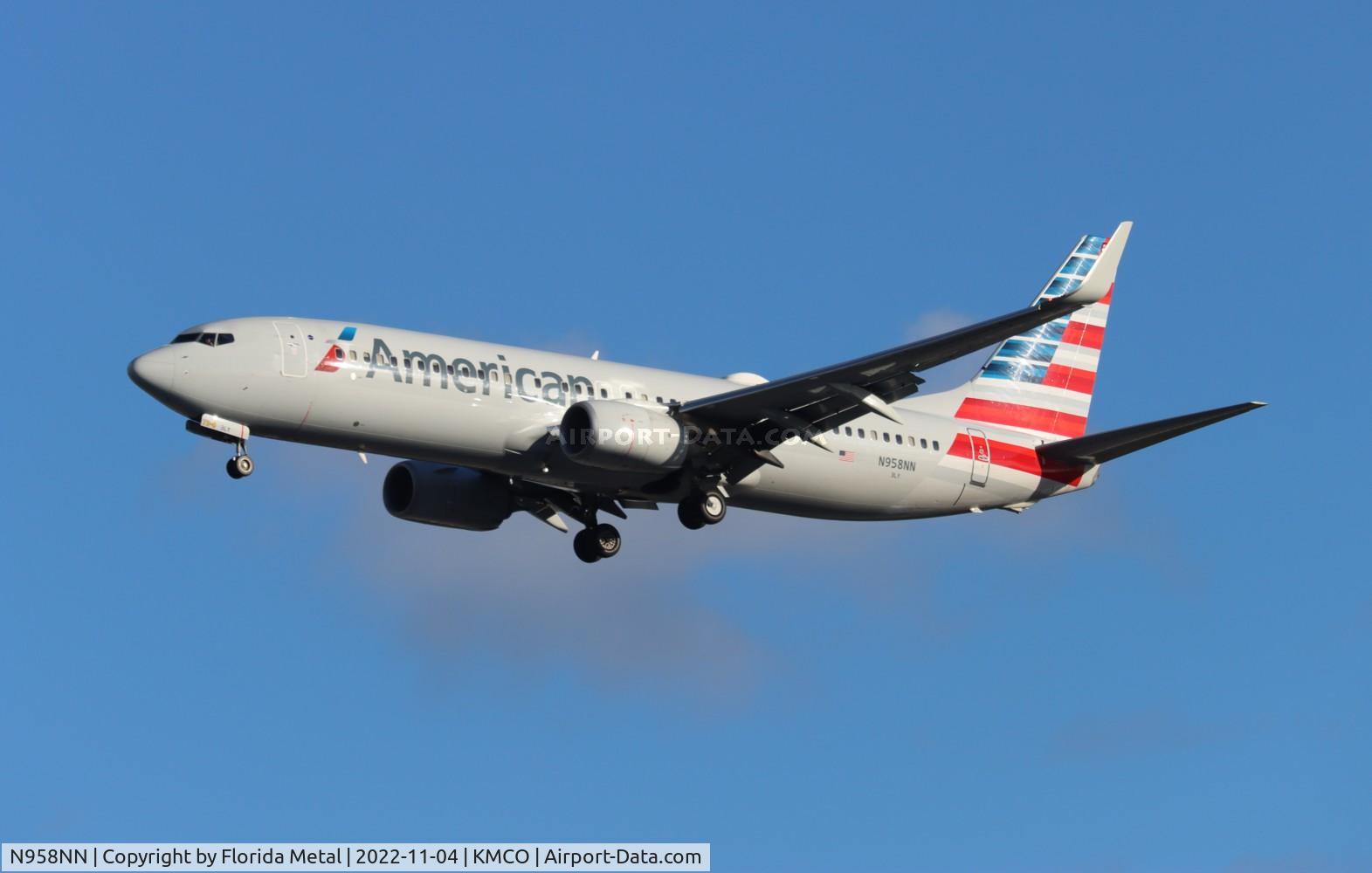 N958NN, 2014 Boeing 737-823 C/N 31203, MCO 2022