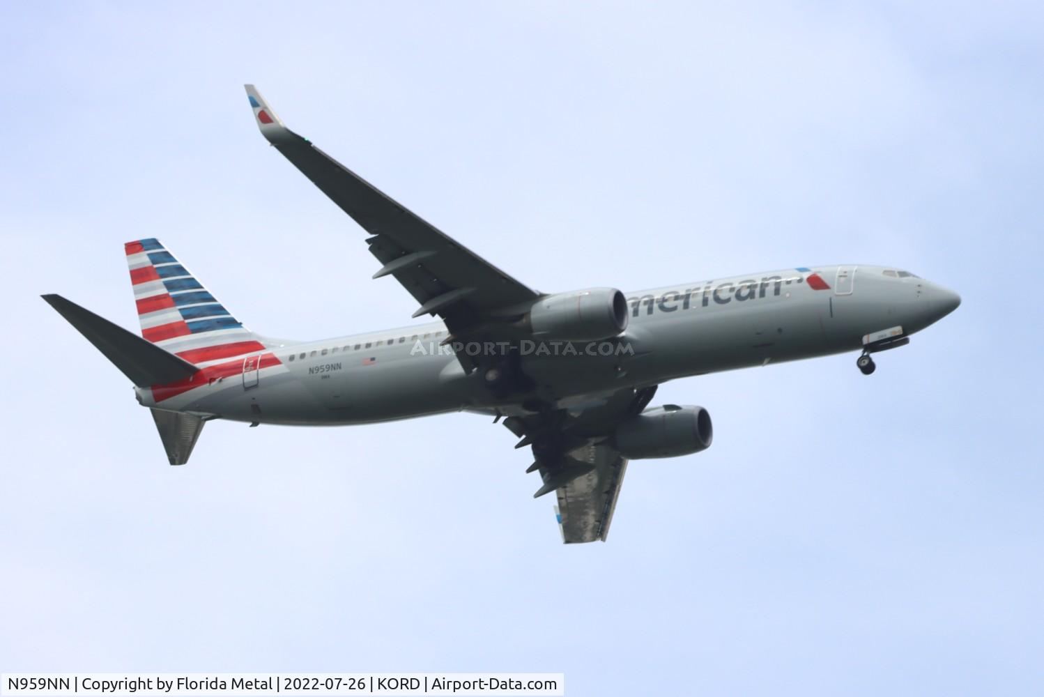 N959NN, 2014 Boeing 737-823 C/N 33329, ORD 2022