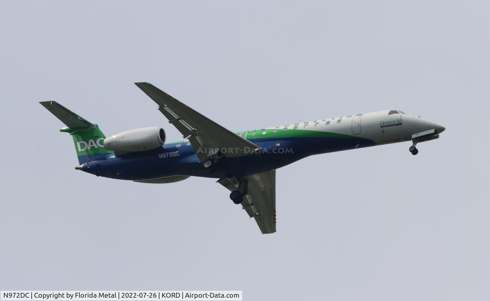 N972DC, 2004 Embraer ERJ-145LR (EMB-145LR) C/N 14500812, Denver Air Connection