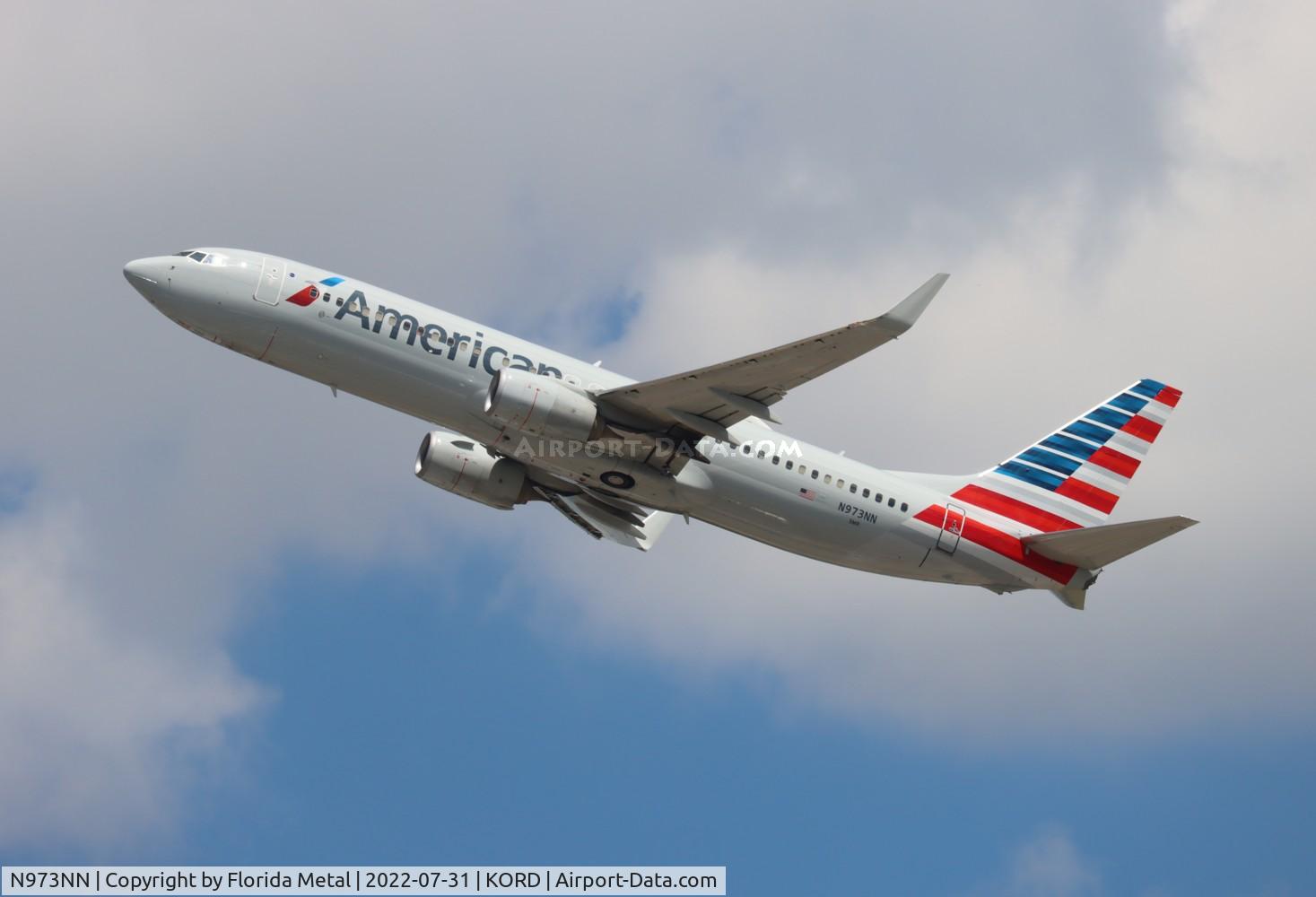 N973NN, 2015 Boeing 737-823 C/N 31219, ORD 2022