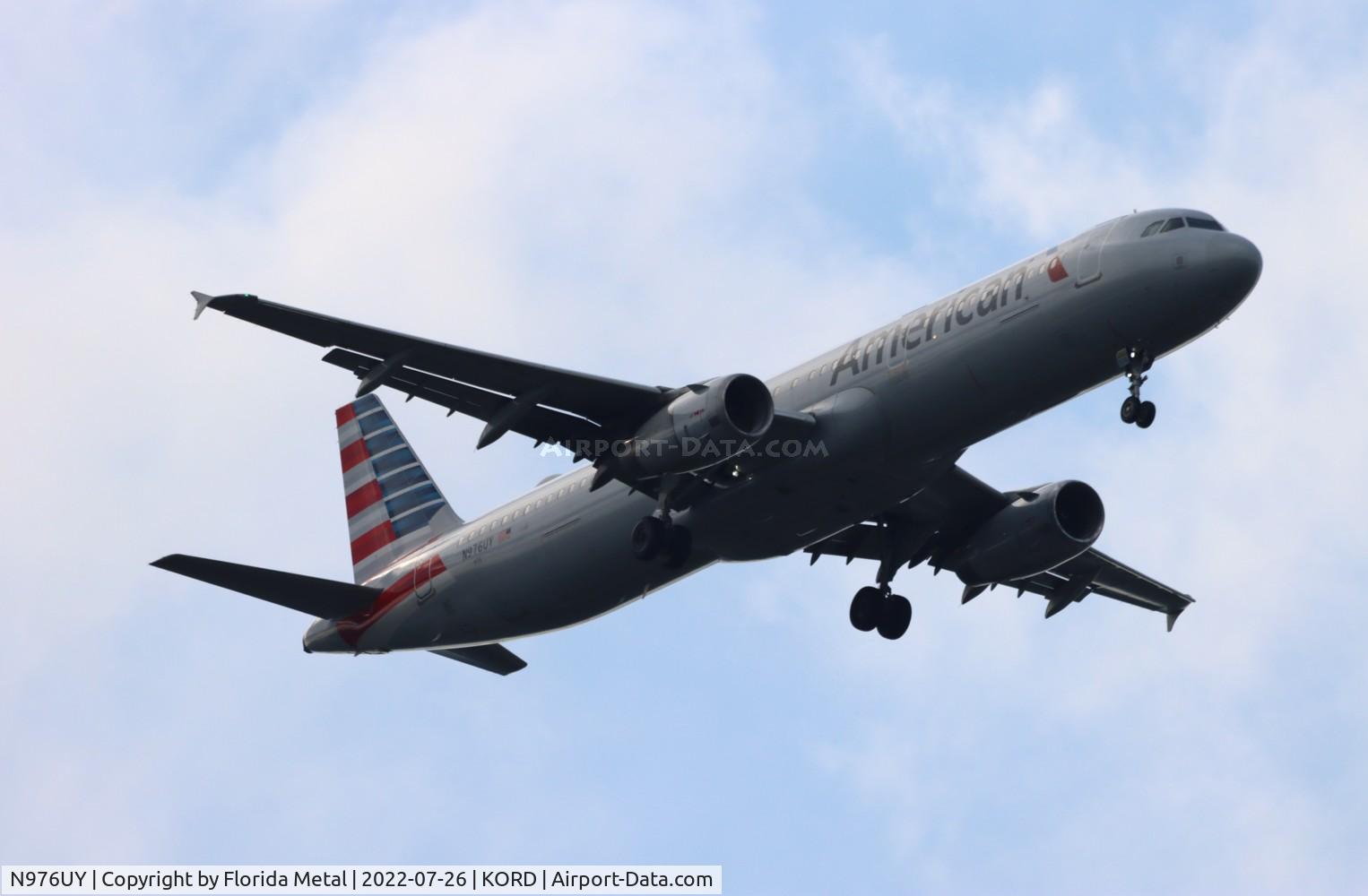 N976UY, 2012 Airbus A321-231 C/N 5235, ORD 2022