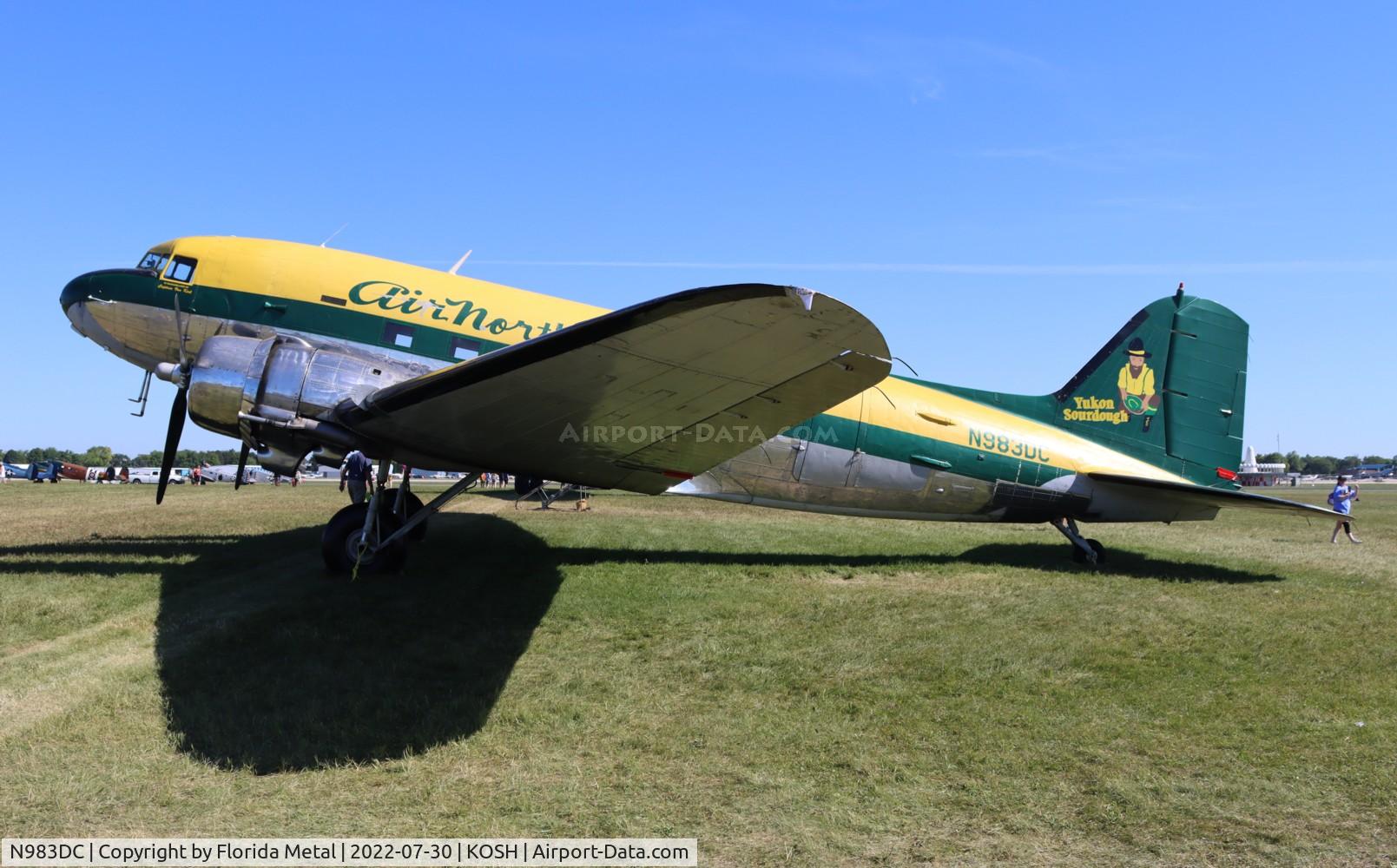 N983DC, 1942 Douglas DC3C-S1C3G (C-47A) C/N 12267, OSH 2022