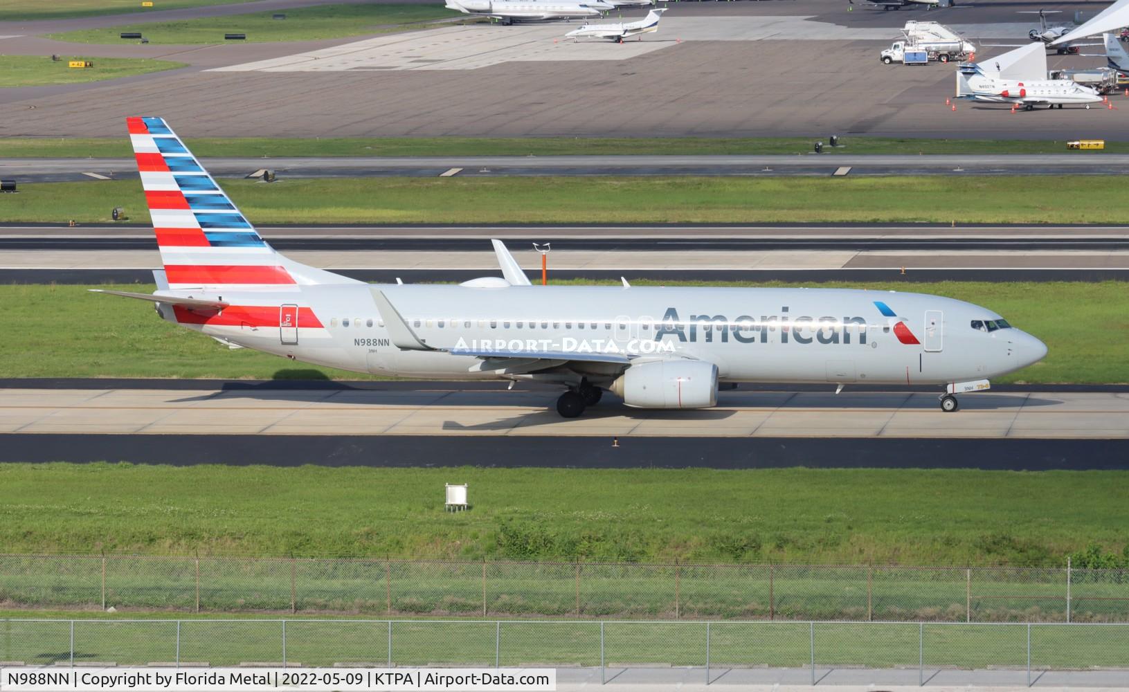 N988NN, 2016 Boeing 737-823 C/N 31237, TPA 2022