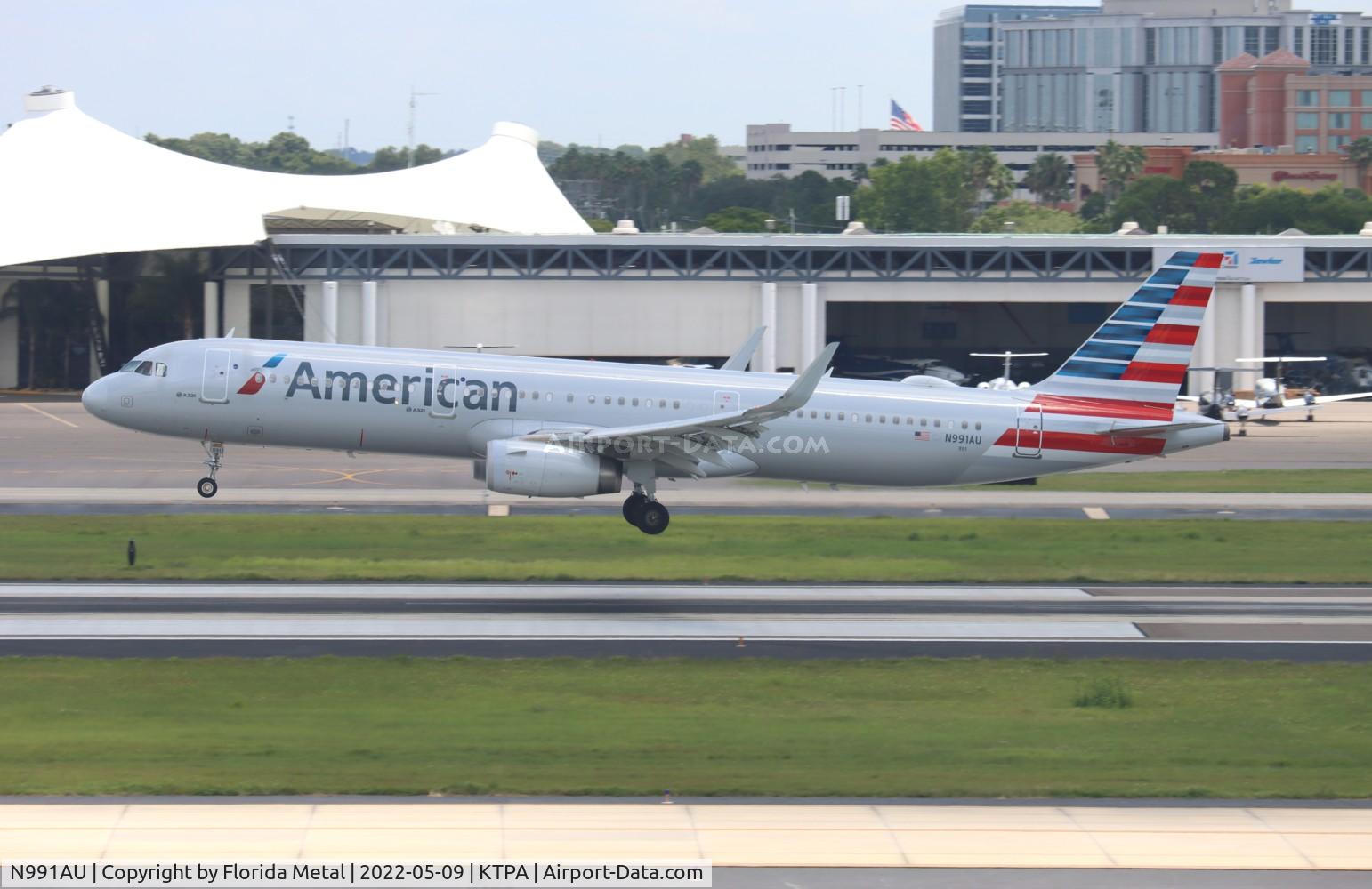 N991AU, 2016 Airbus A321-231 C/N 7131, TPA 2022