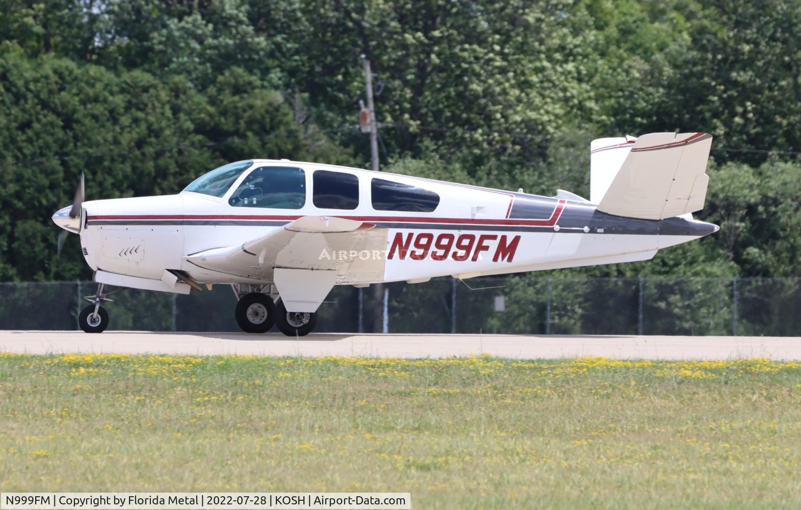 N999FM, 1959 Beech K35 Bonanza C/N D-6160, OSH 2022