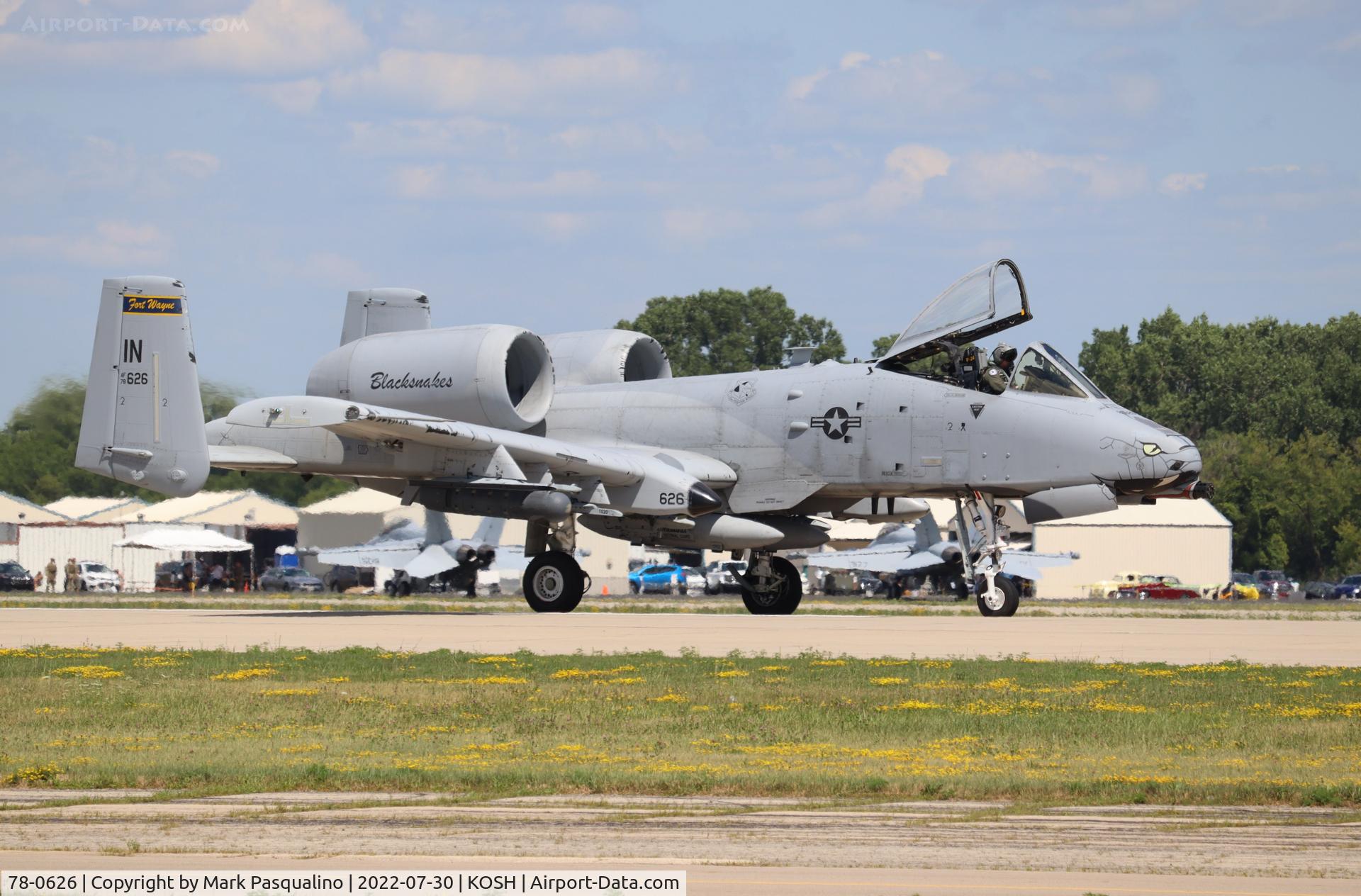 78-0626, 1978 Fairchild Republic A-10C Thunderbolt II C/N A10-0246, Fairchild Republic A-10C Thunderbolt II