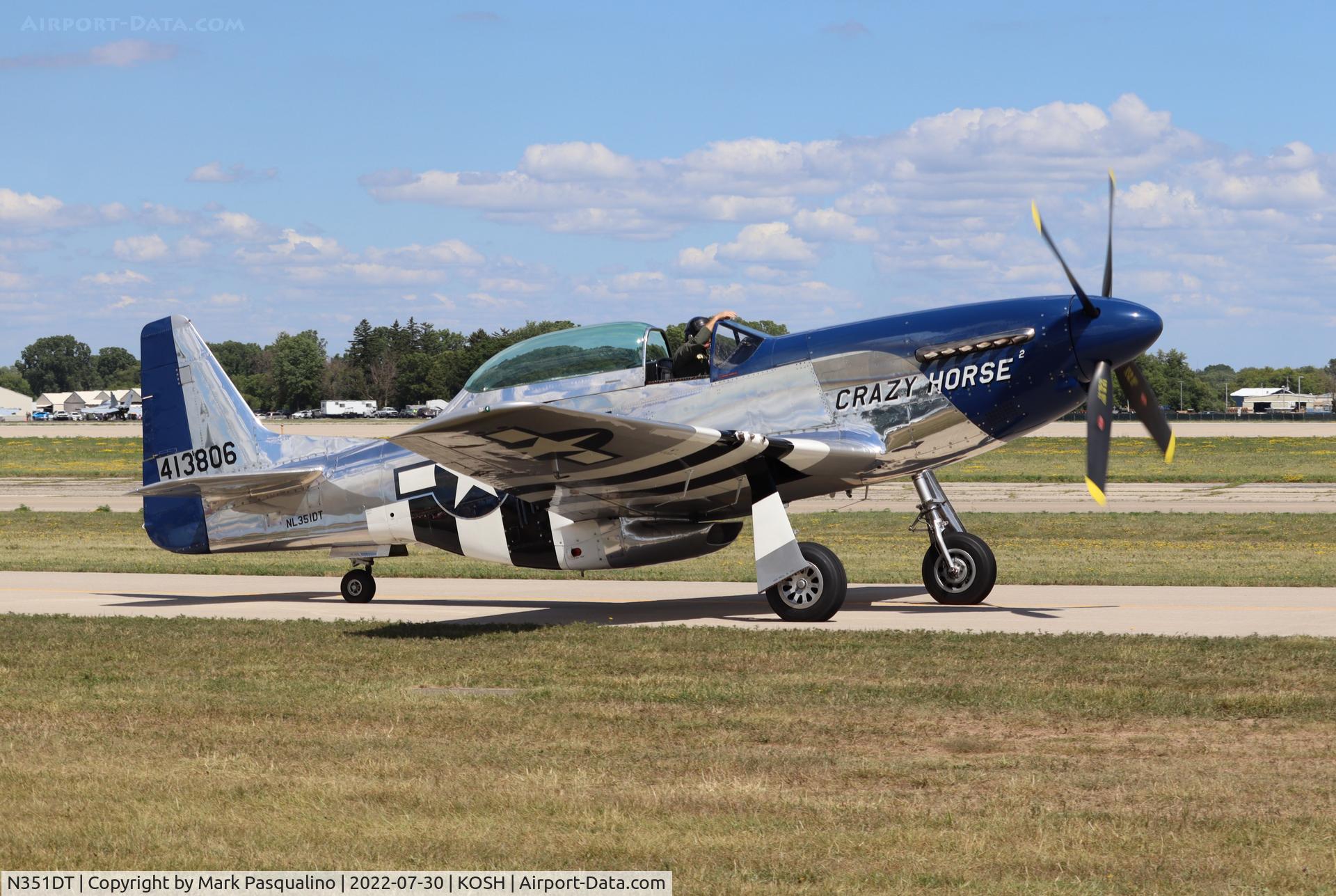 N351DT, 1944 North American P-51D Mustang C/N 122-41042, North American P-51D