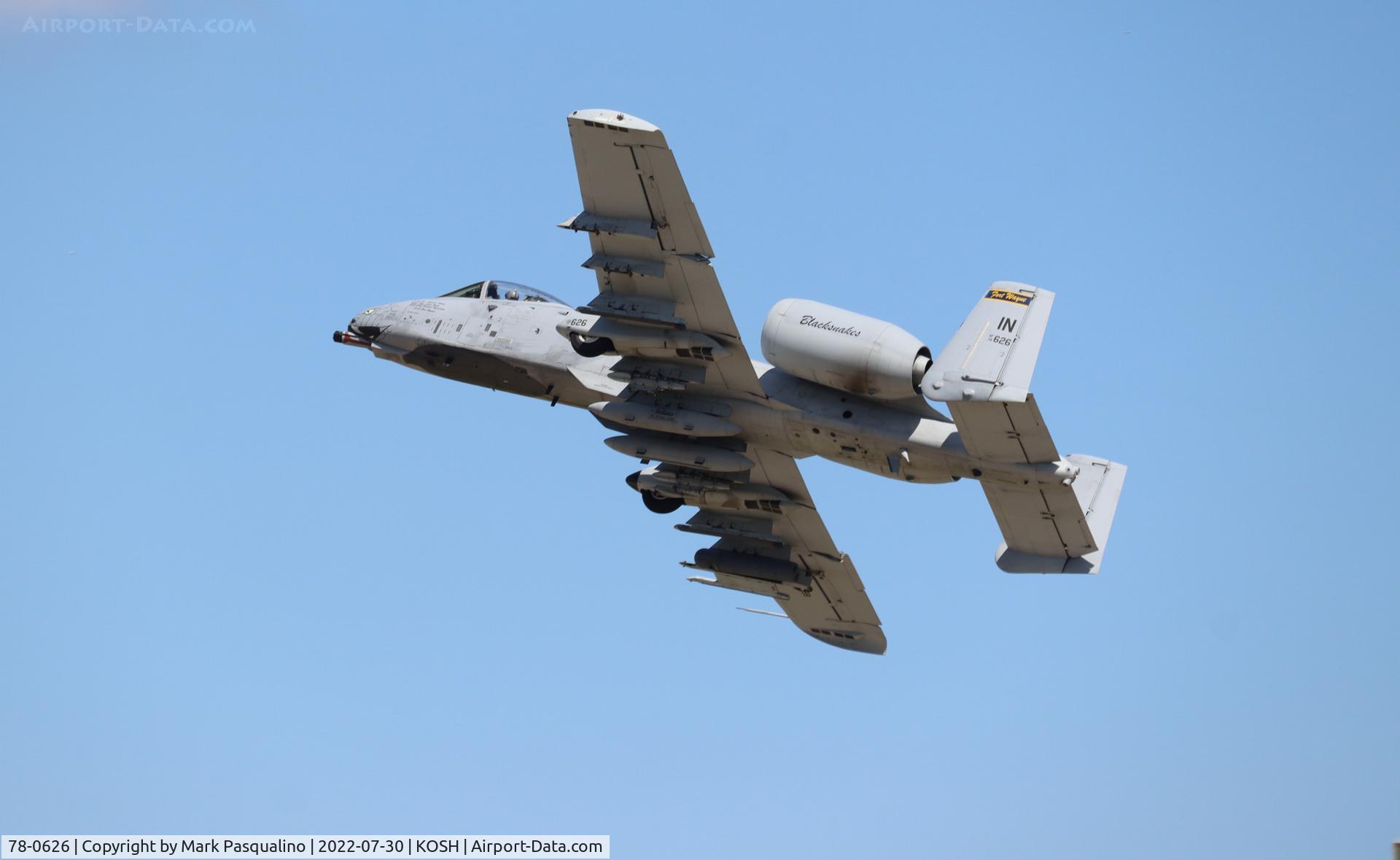 78-0626, 1978 Fairchild Republic A-10C Thunderbolt II C/N A10-0246, Fairchild Republic A-10C Thunderbolt II